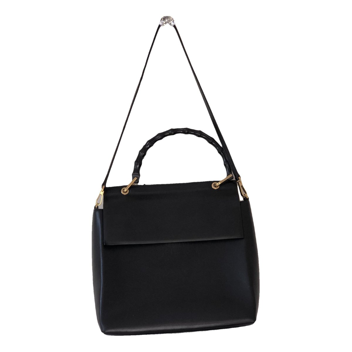 Vintage Bamboo leather handbag