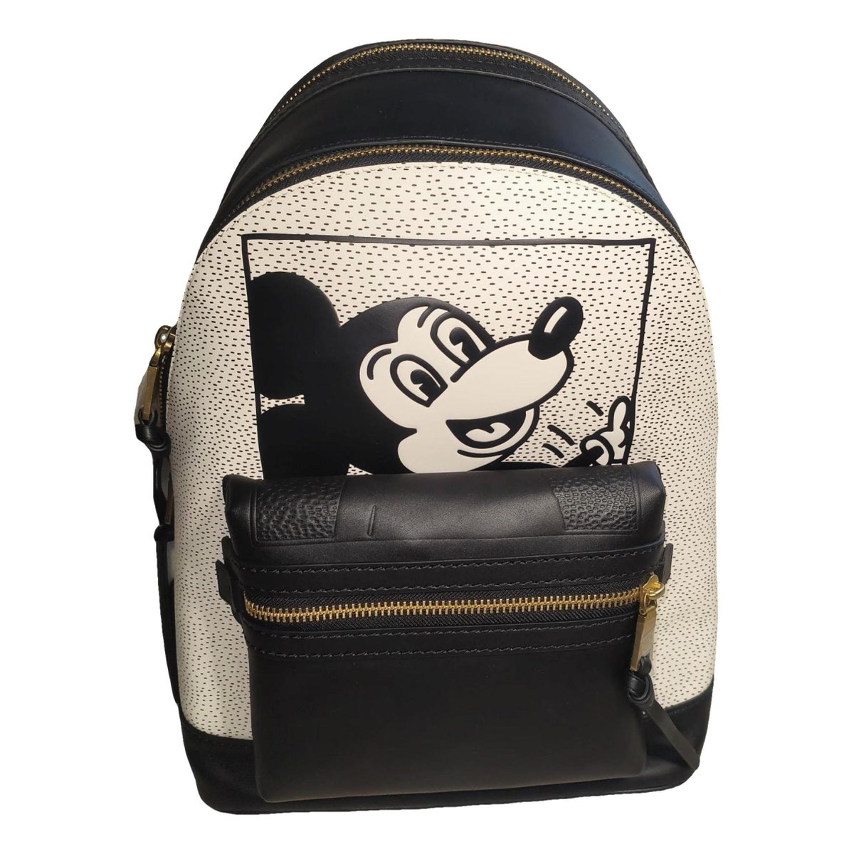 Disney collection leather backpack