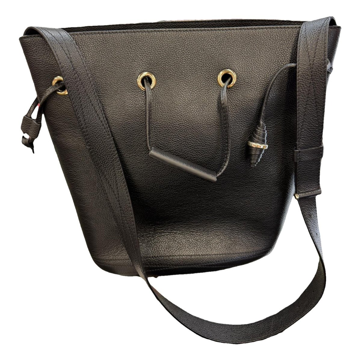 Enveloppe leather handbag