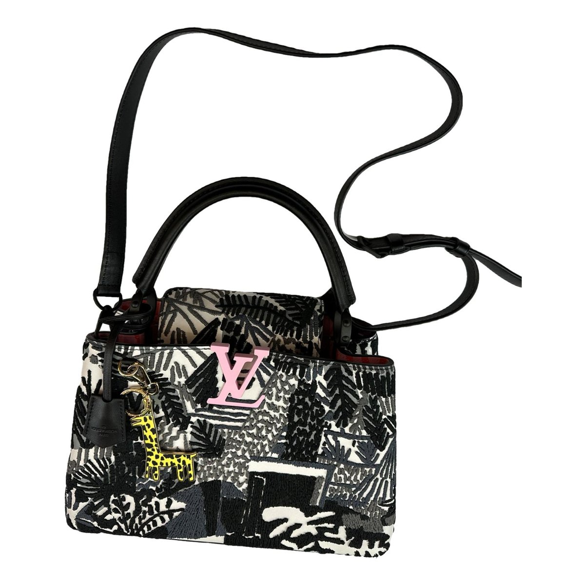 Capucines leather handbag