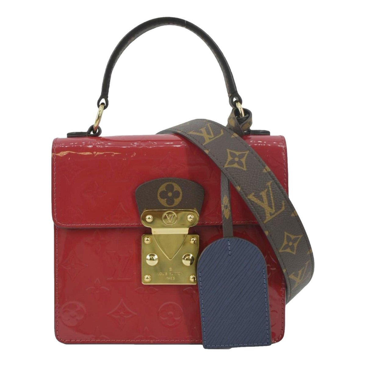 Spring street leather crossbody bag