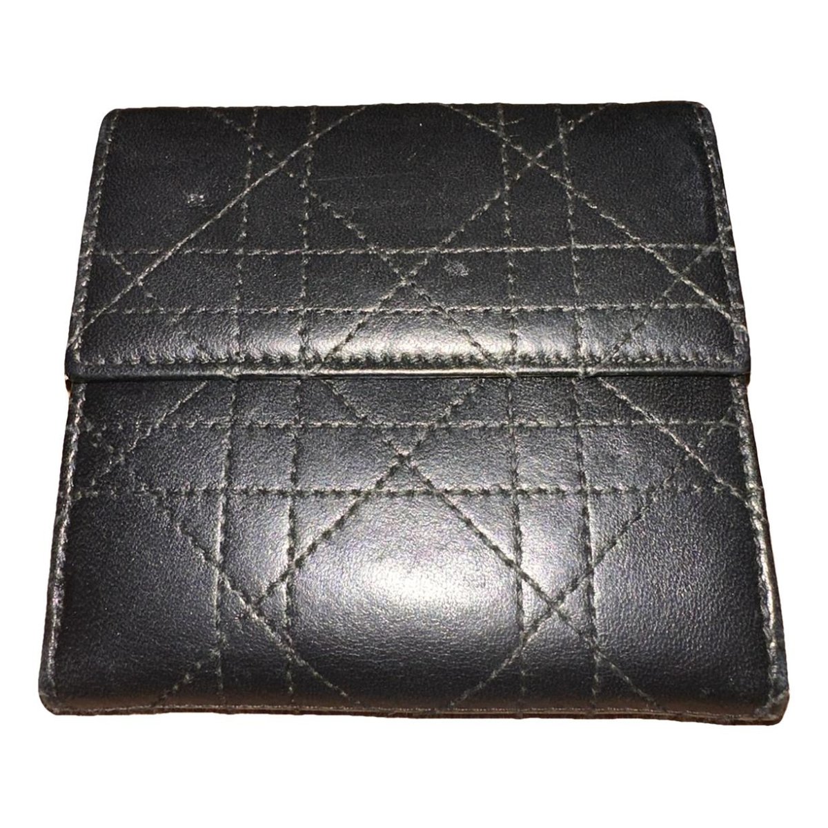 Lady Dior leather purse