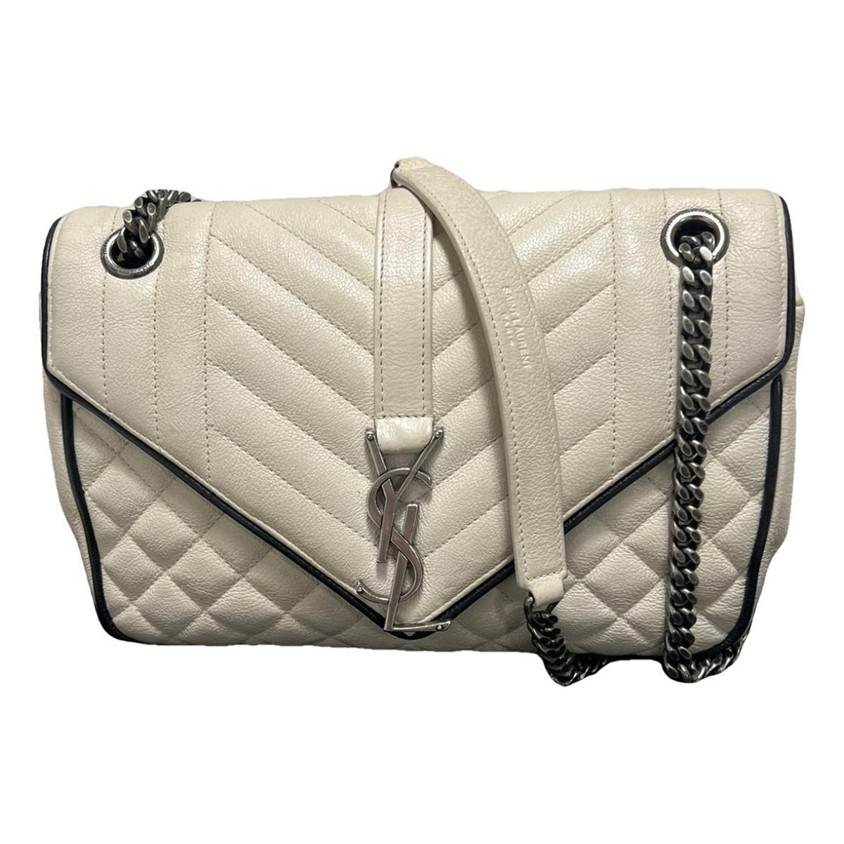 Envelope leather crossbody bag