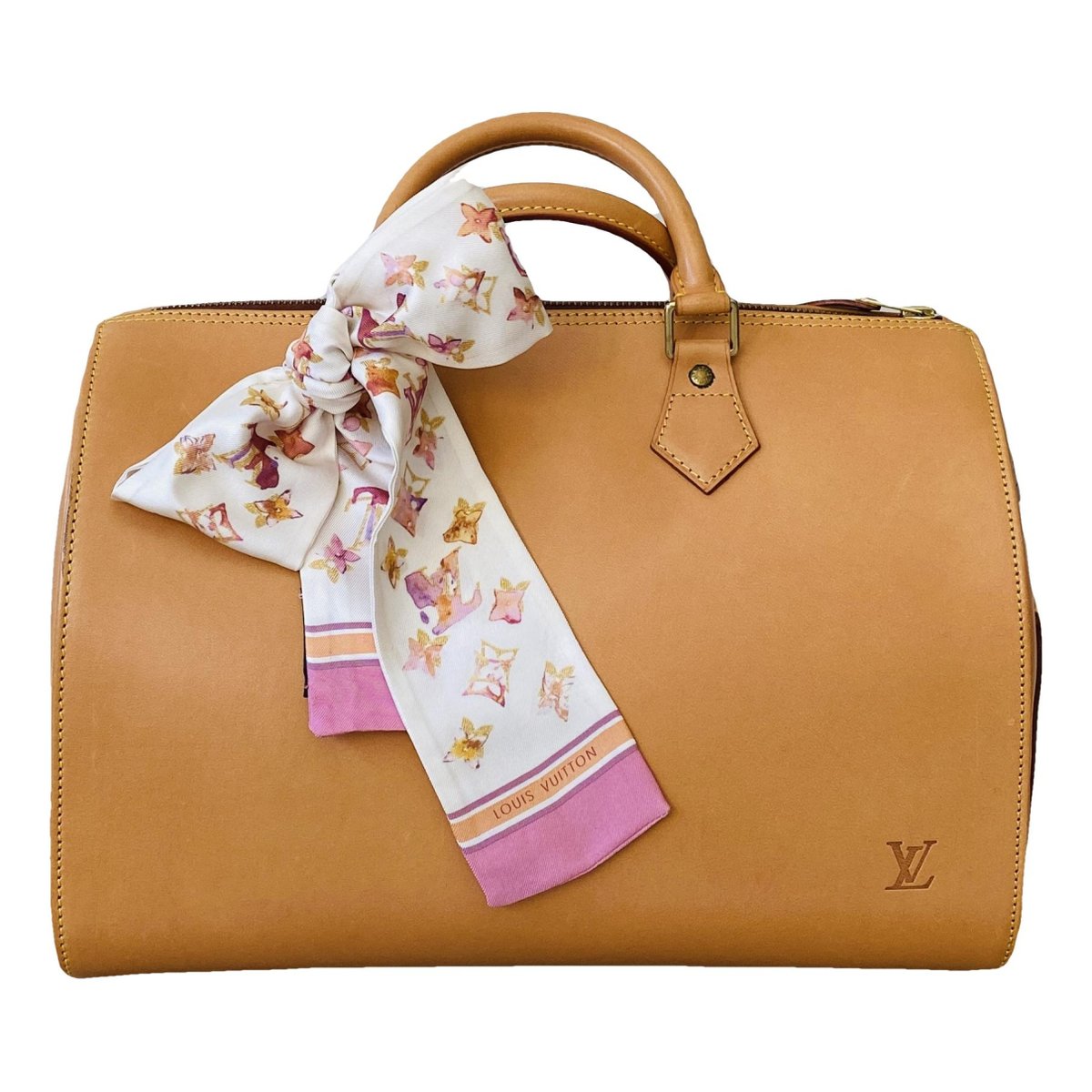 Speedy leather handbag