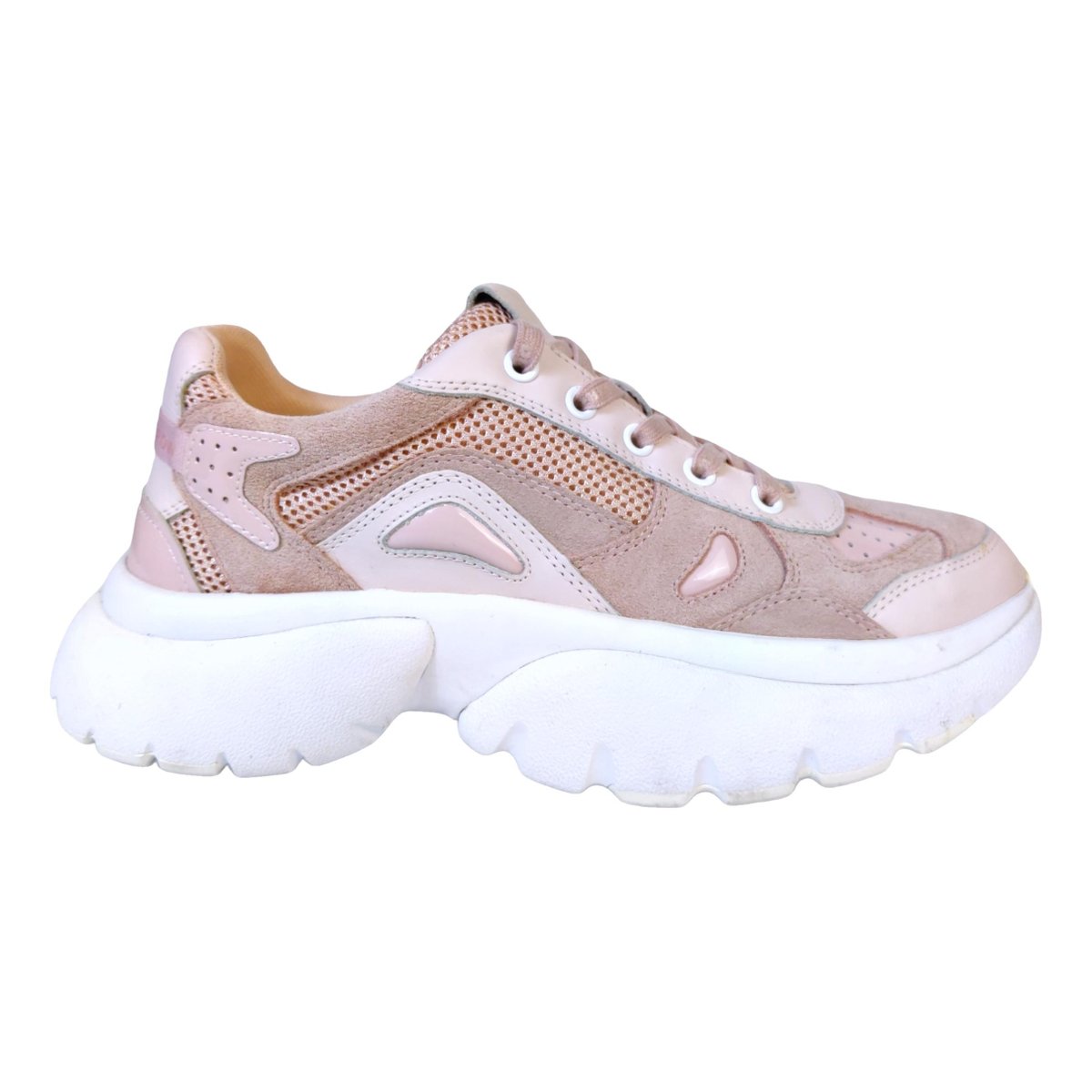 W20 leather trainers