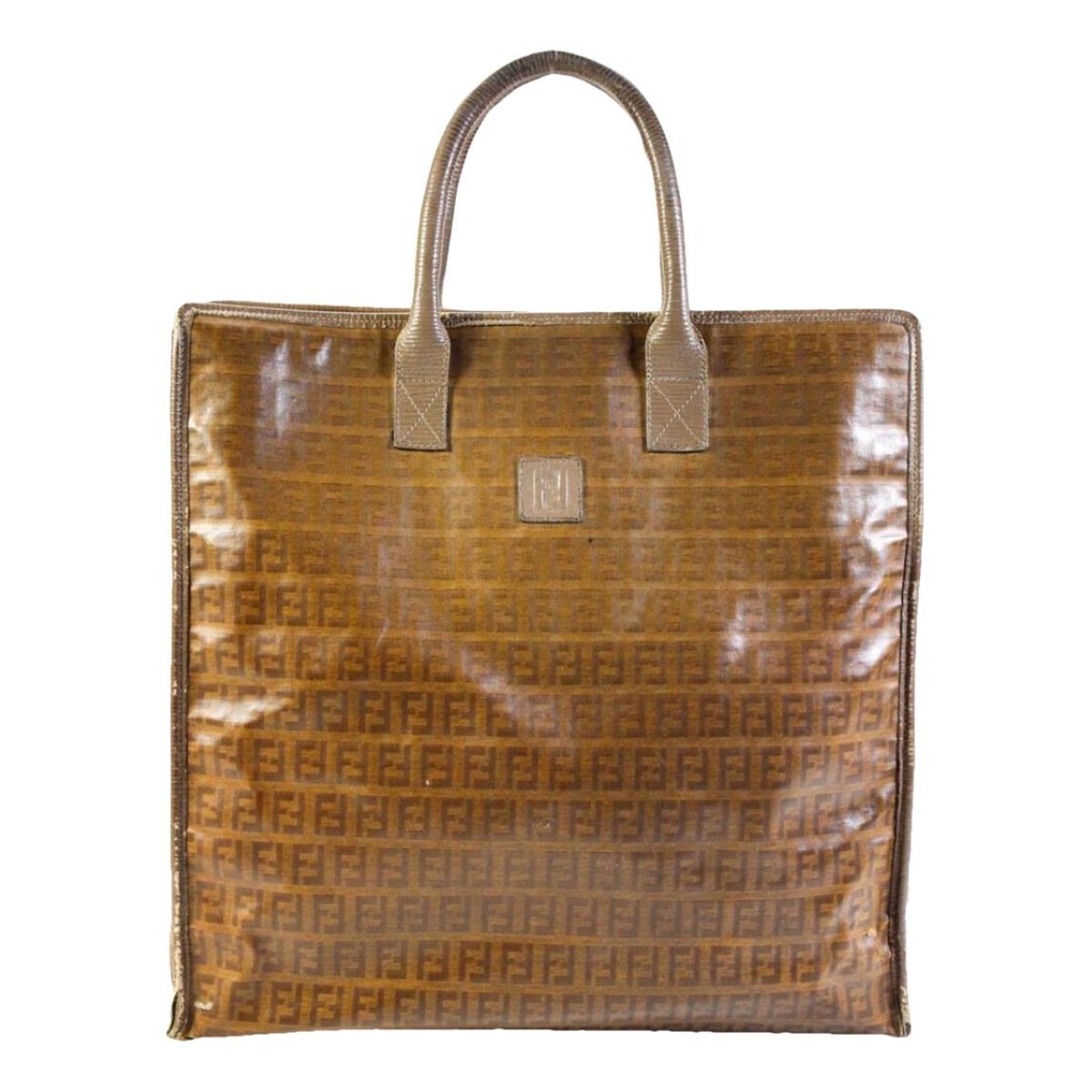 Runaway Shopping patent leather tote