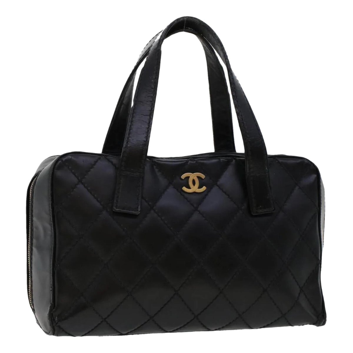 Bowling Bag leather handbag