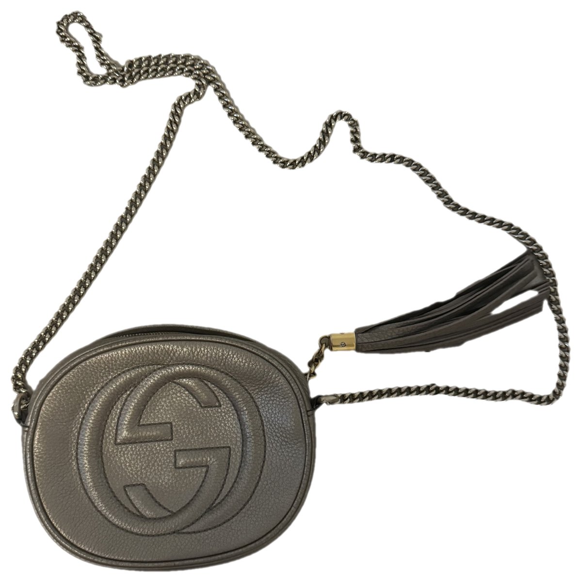 Soho leather clutch bag