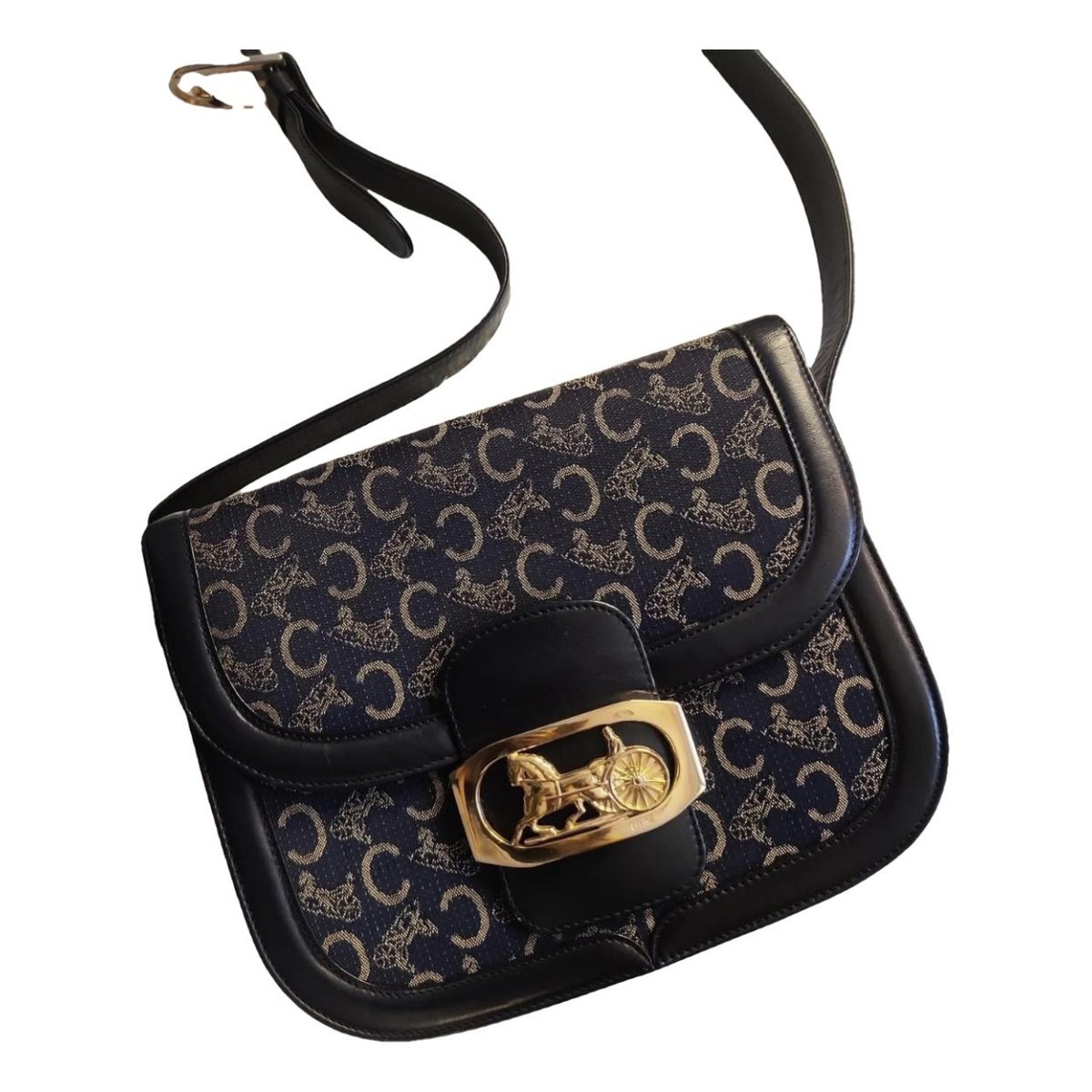 Crécy Vintage leather handbag