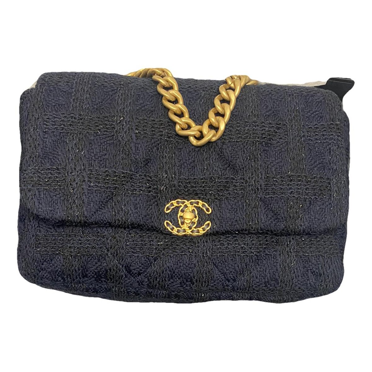 Chanel 19 tweed handbag