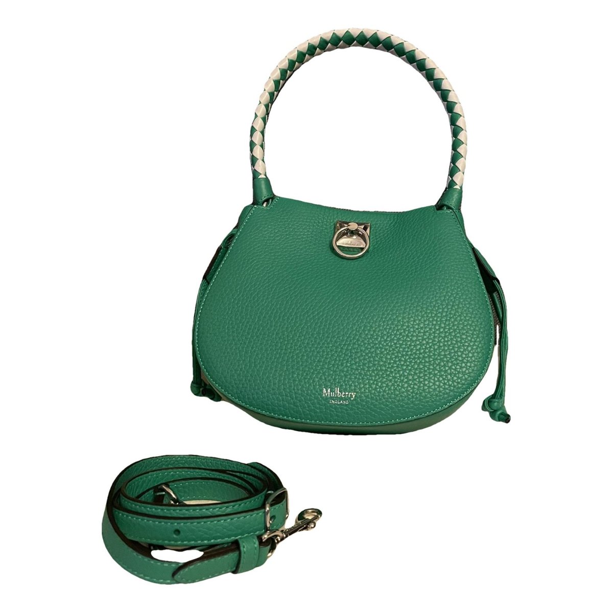 Iris leather handbag