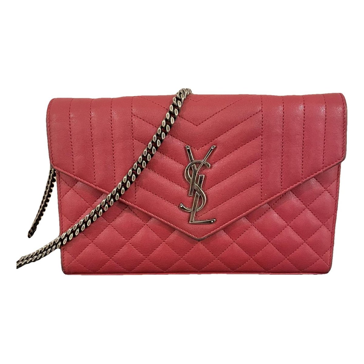 Envelope leather crossbody bag