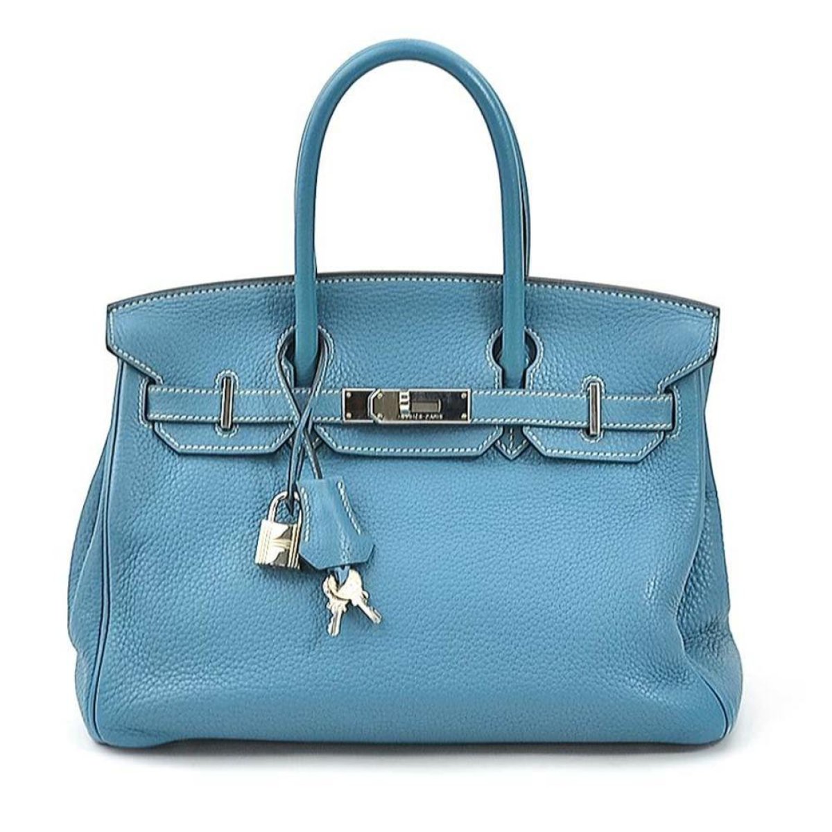 Birkin 30 leather handbag