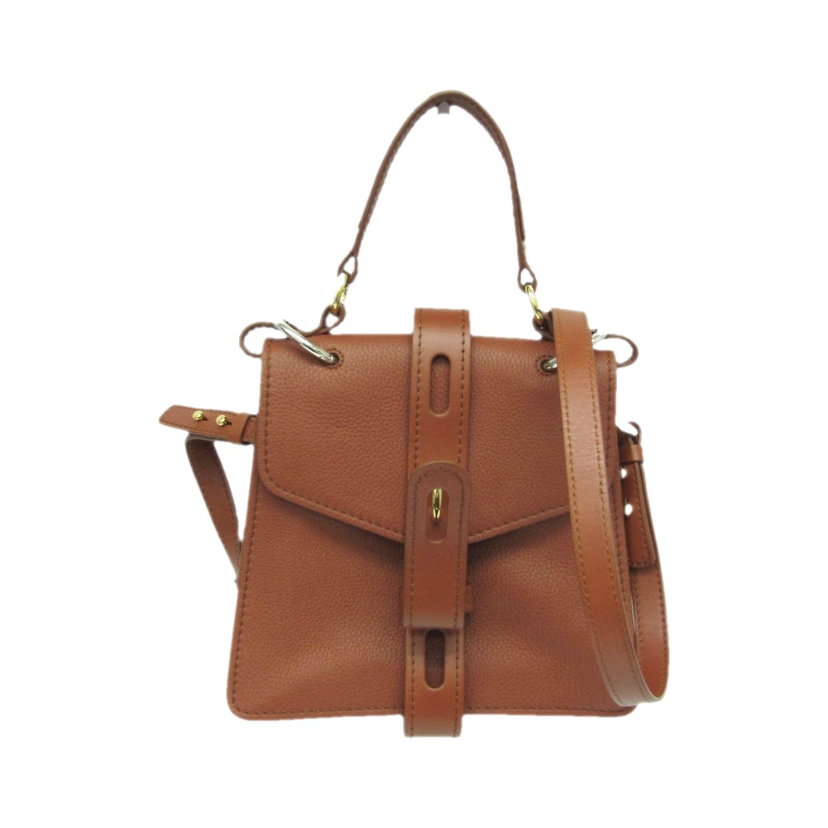 Aby leather handbag