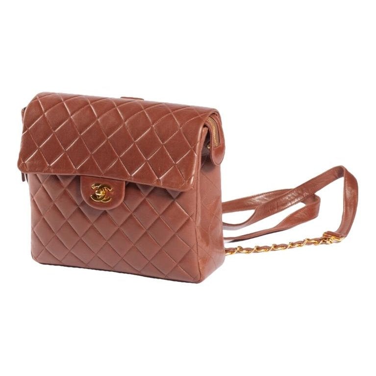 Timeless/Classique Chain leather backpack