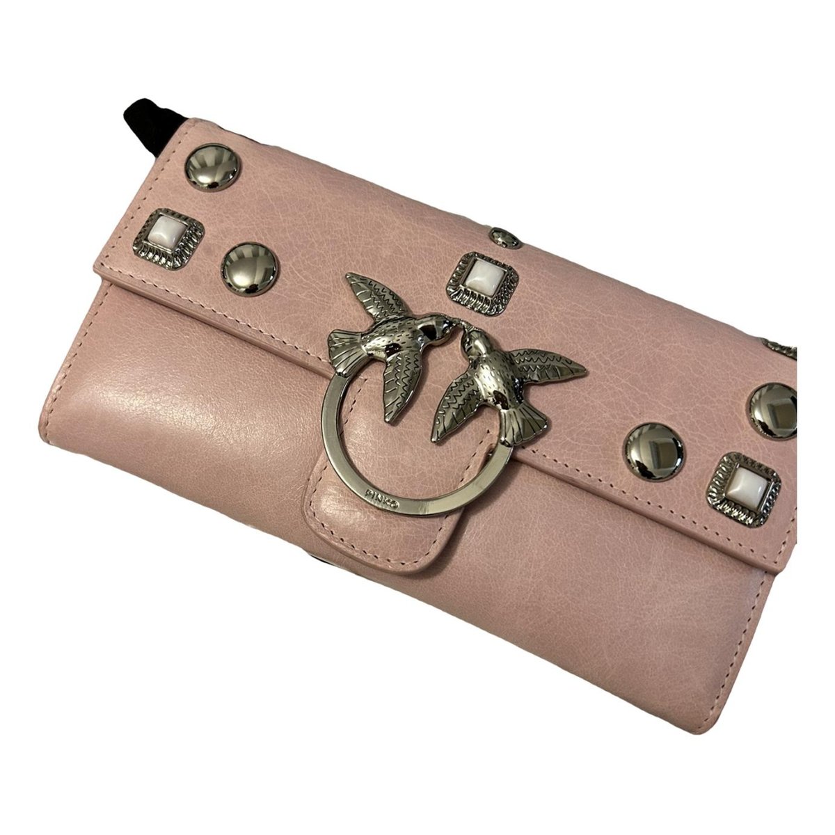 Love Bag leather clutch bag