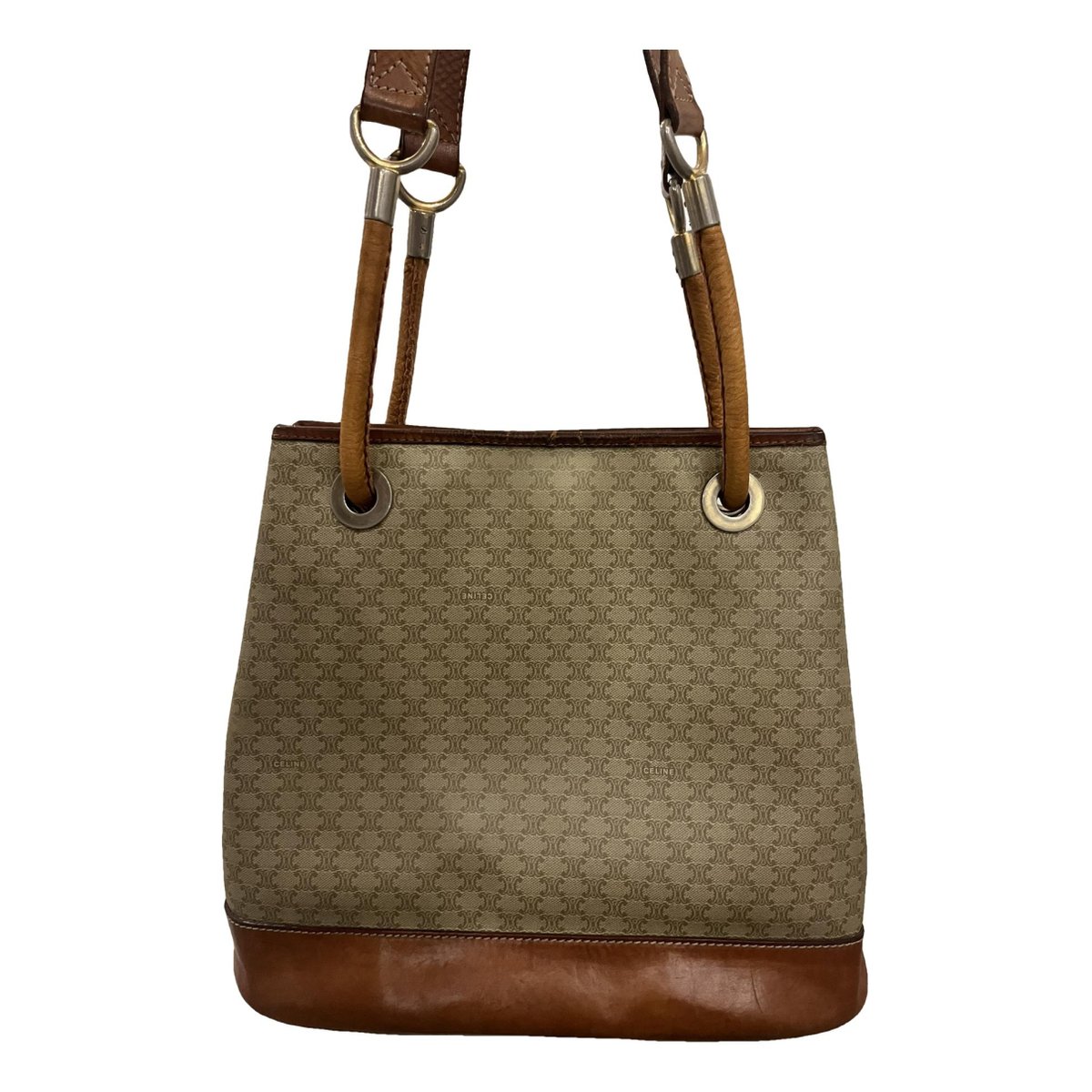 SAC SEAU leather handbag