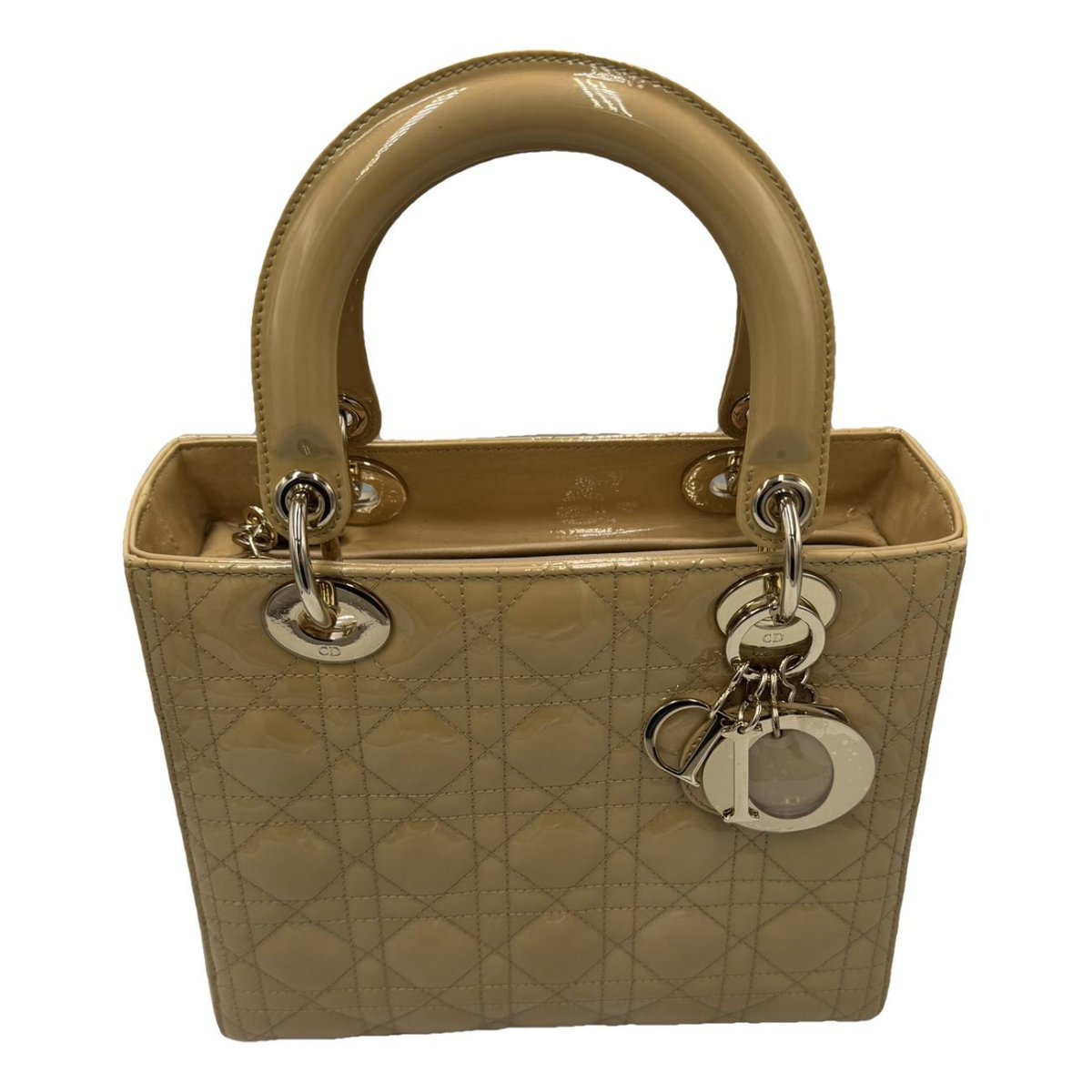 Lady Dior leather handbag