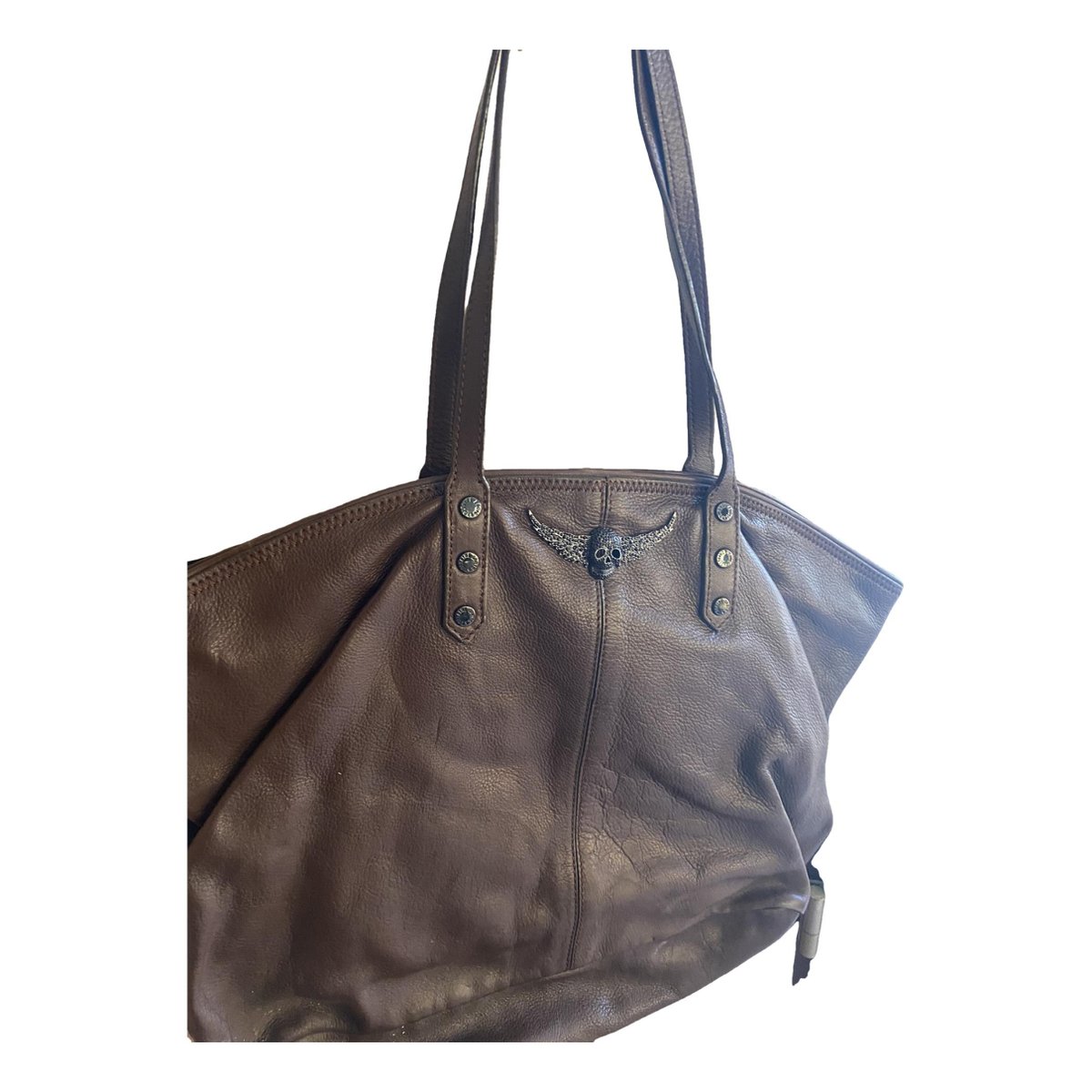 Daily leather handbag