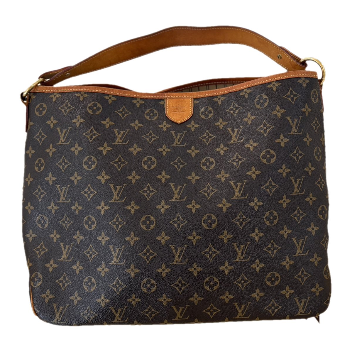 Delightful leather handbag