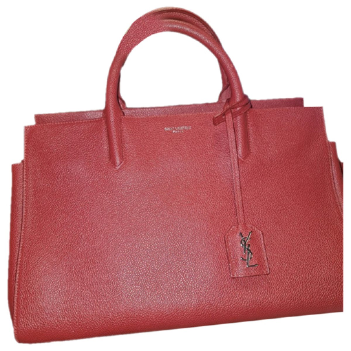 Cabas Rive Gauche leather handbag