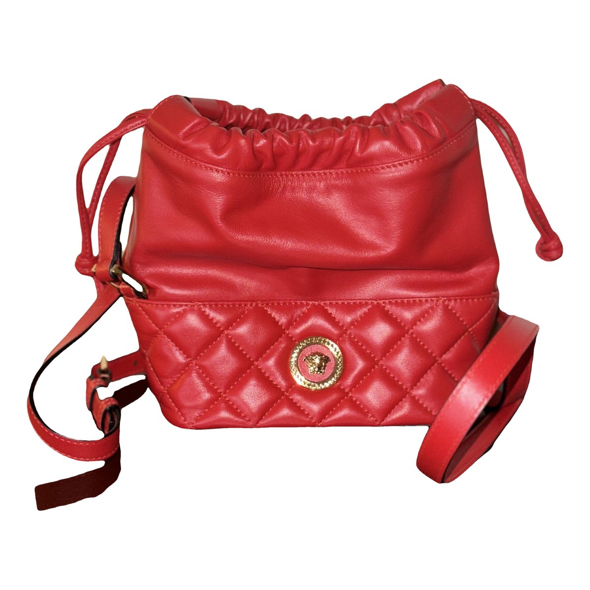 La Medusa leather handbag