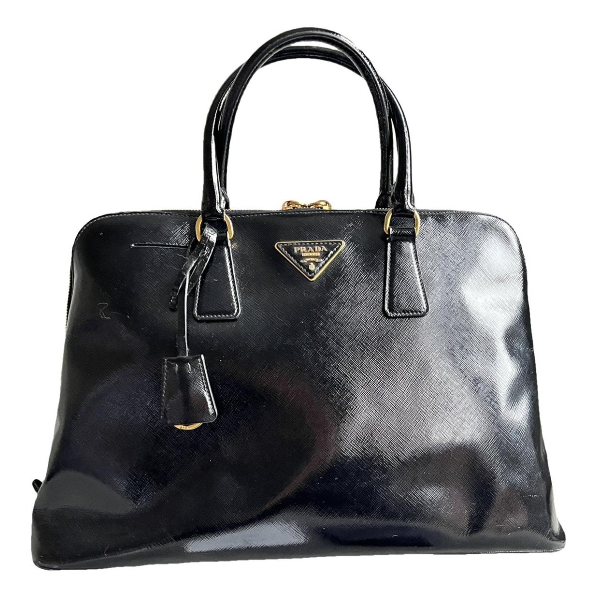 Promenade leather handbag
