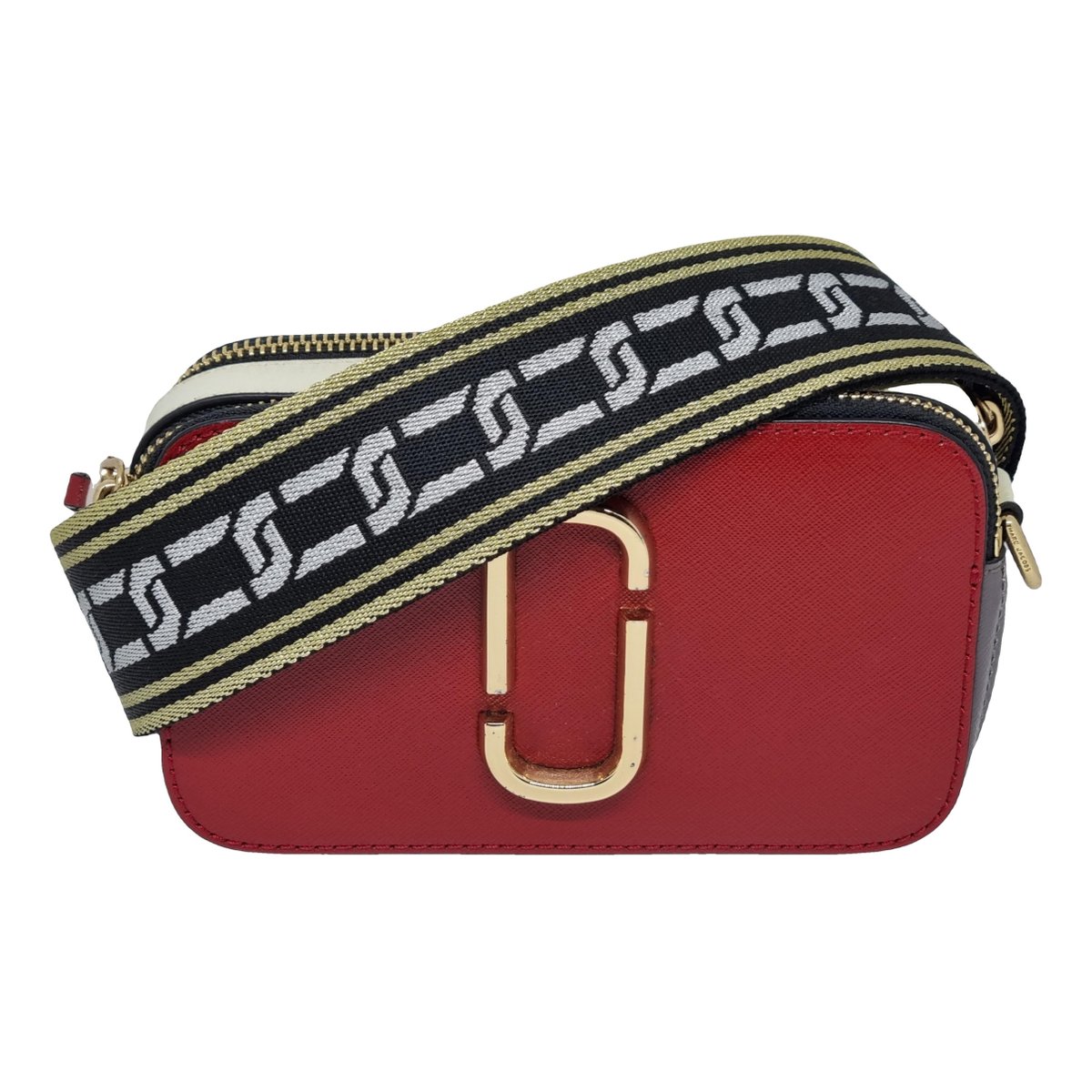 Snapshot leather crossbody bag