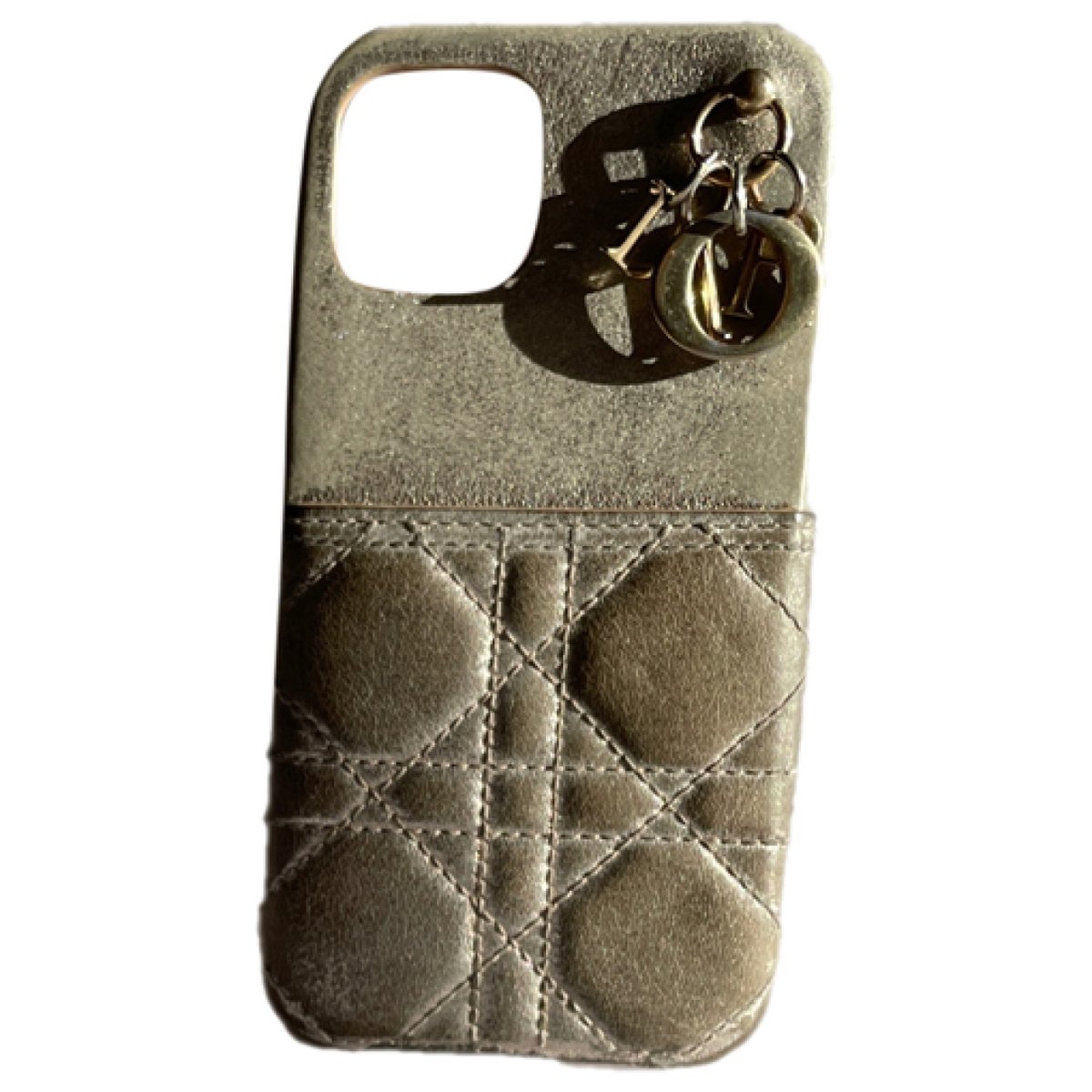 Lady Dior leather purse