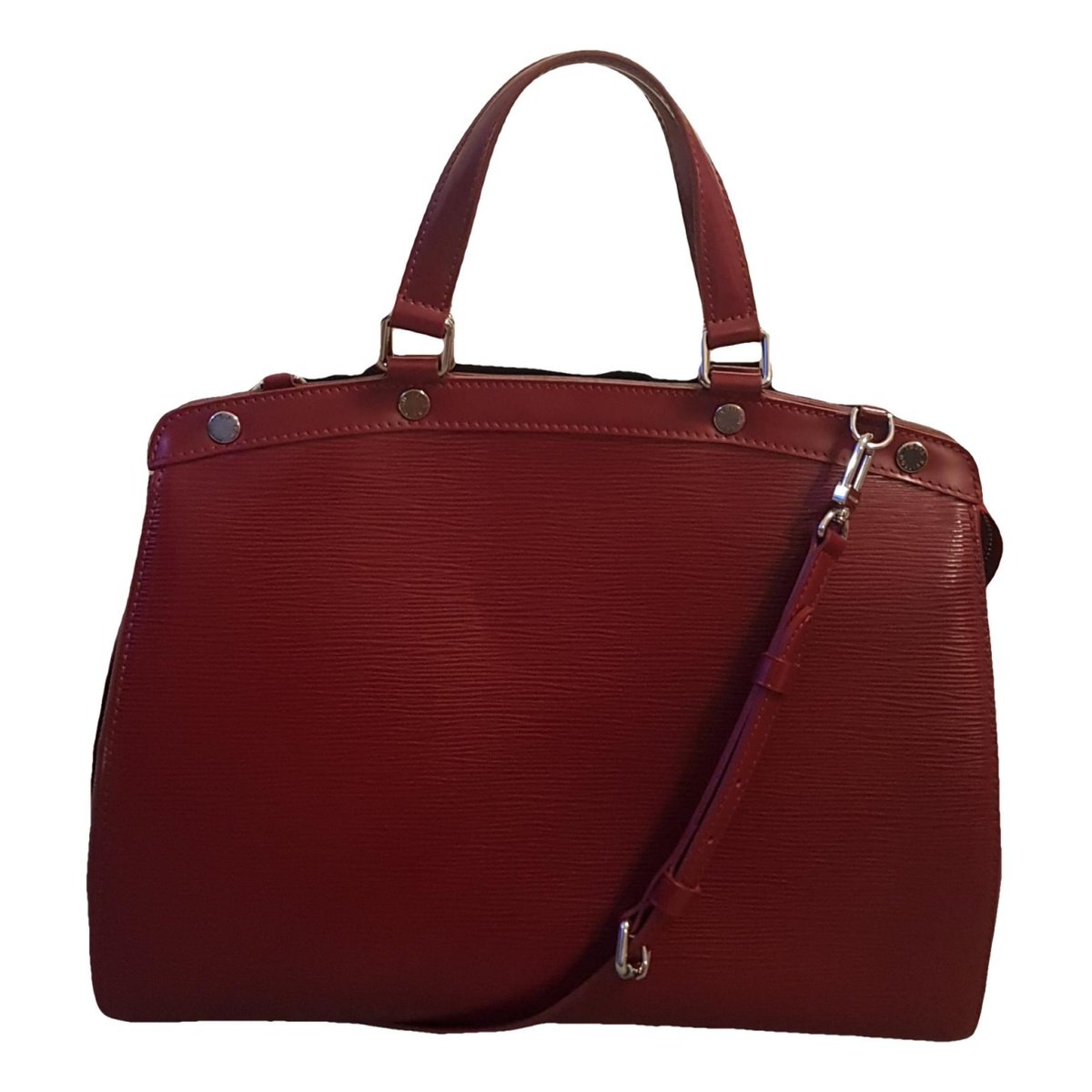 Bréa leather handbag