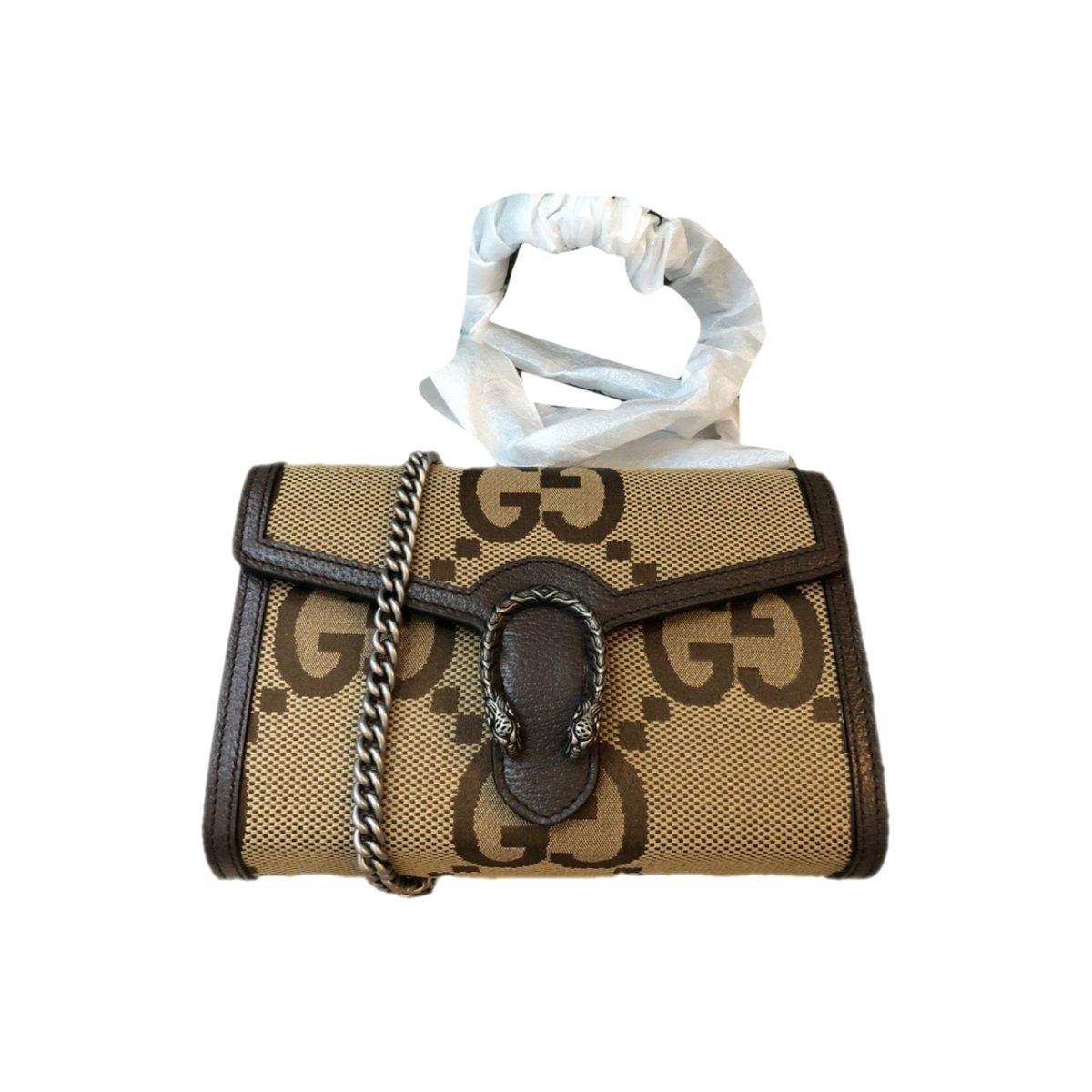 Dionysus Chain Wallet cloth crossbody bag