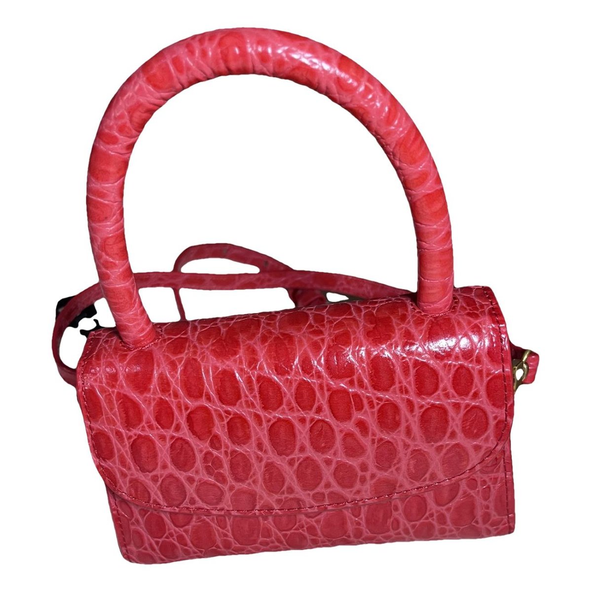Mini leather tote