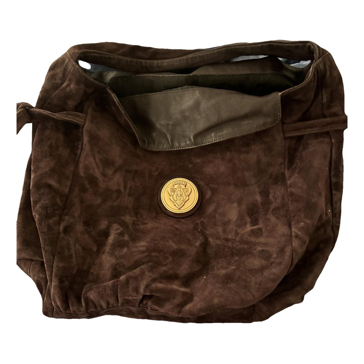 Hobo velvet handbag