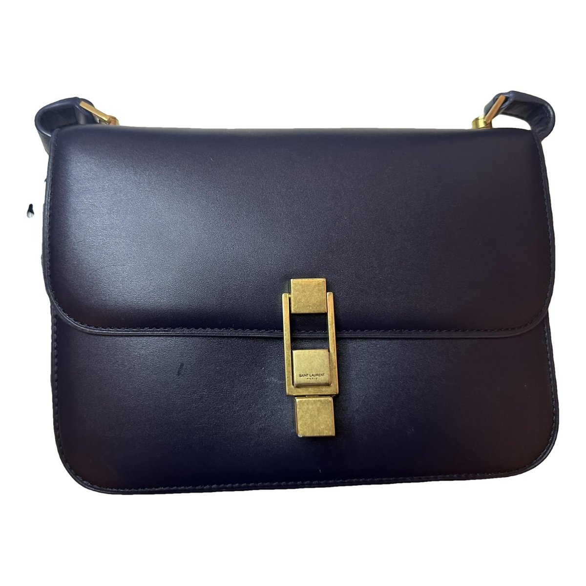 Carré leather crossbody bag