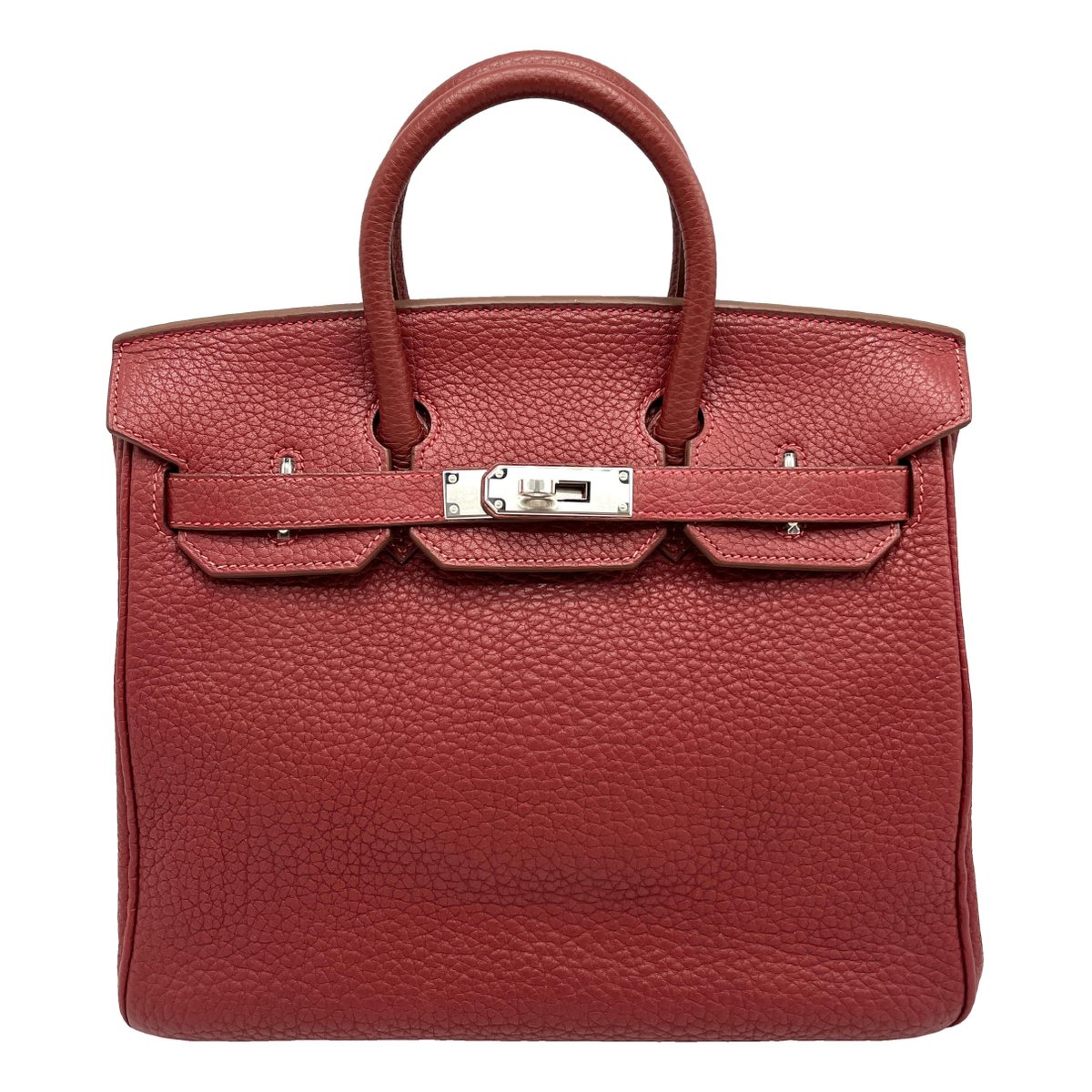 Haut à Courroies leather handbag