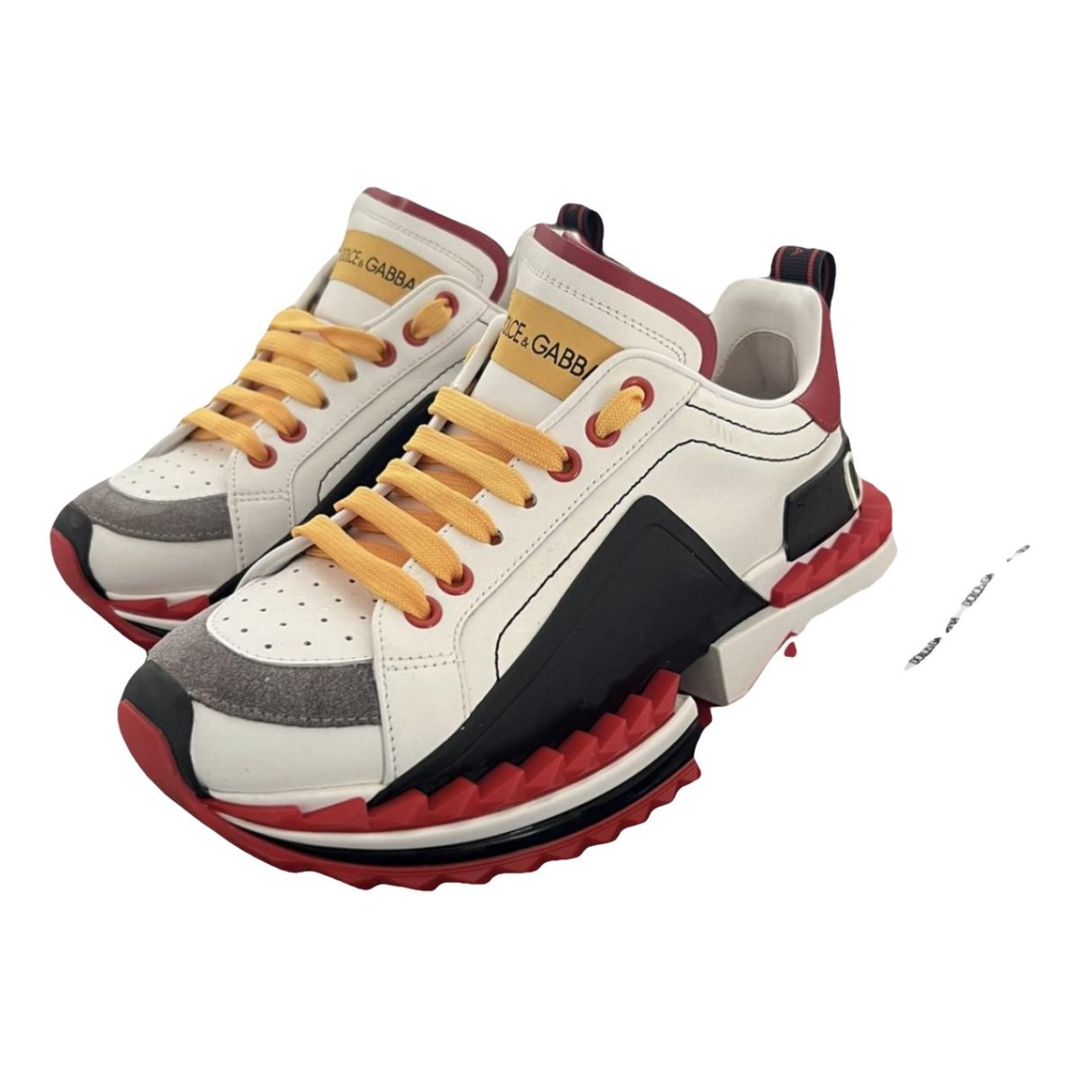 Super King leather trainers