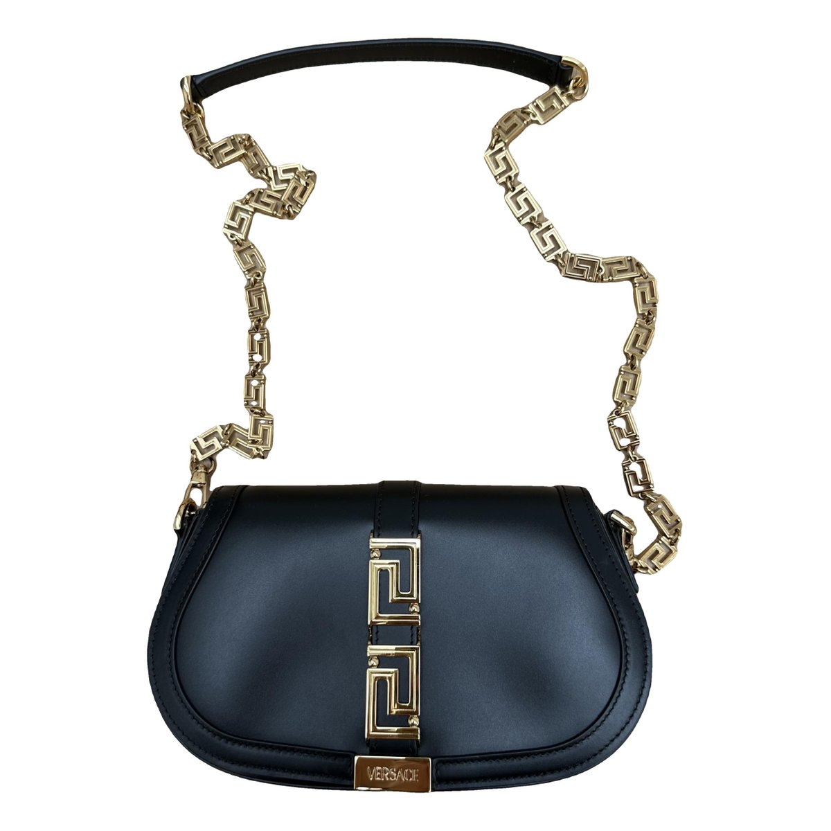 Greca Goddess leather handbag