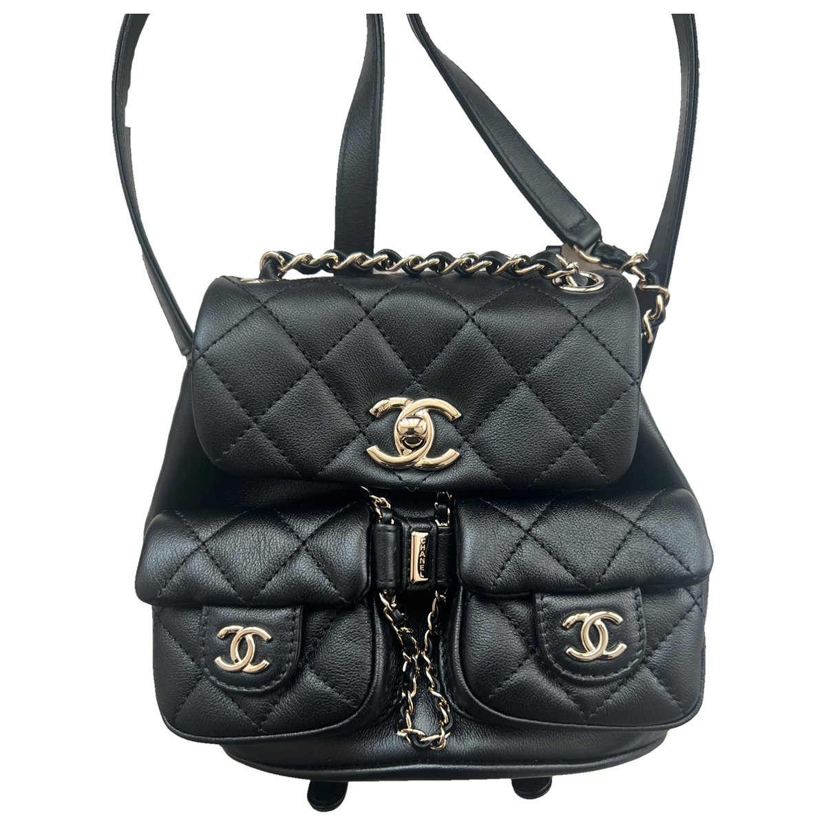 Duma leather backpack