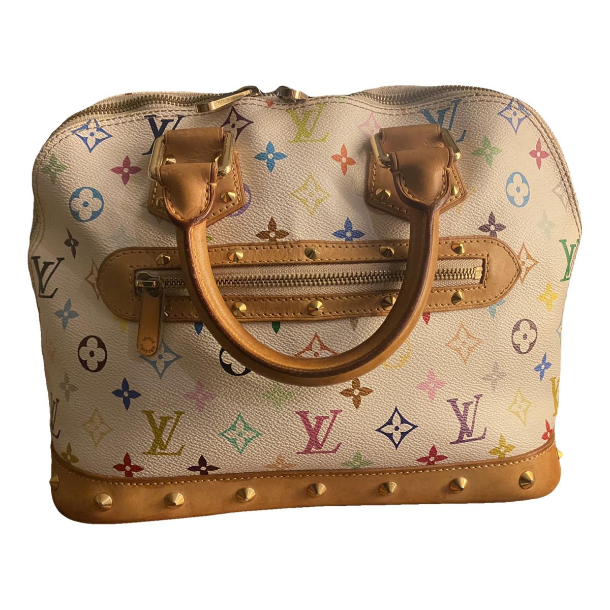 Alma leather handbag