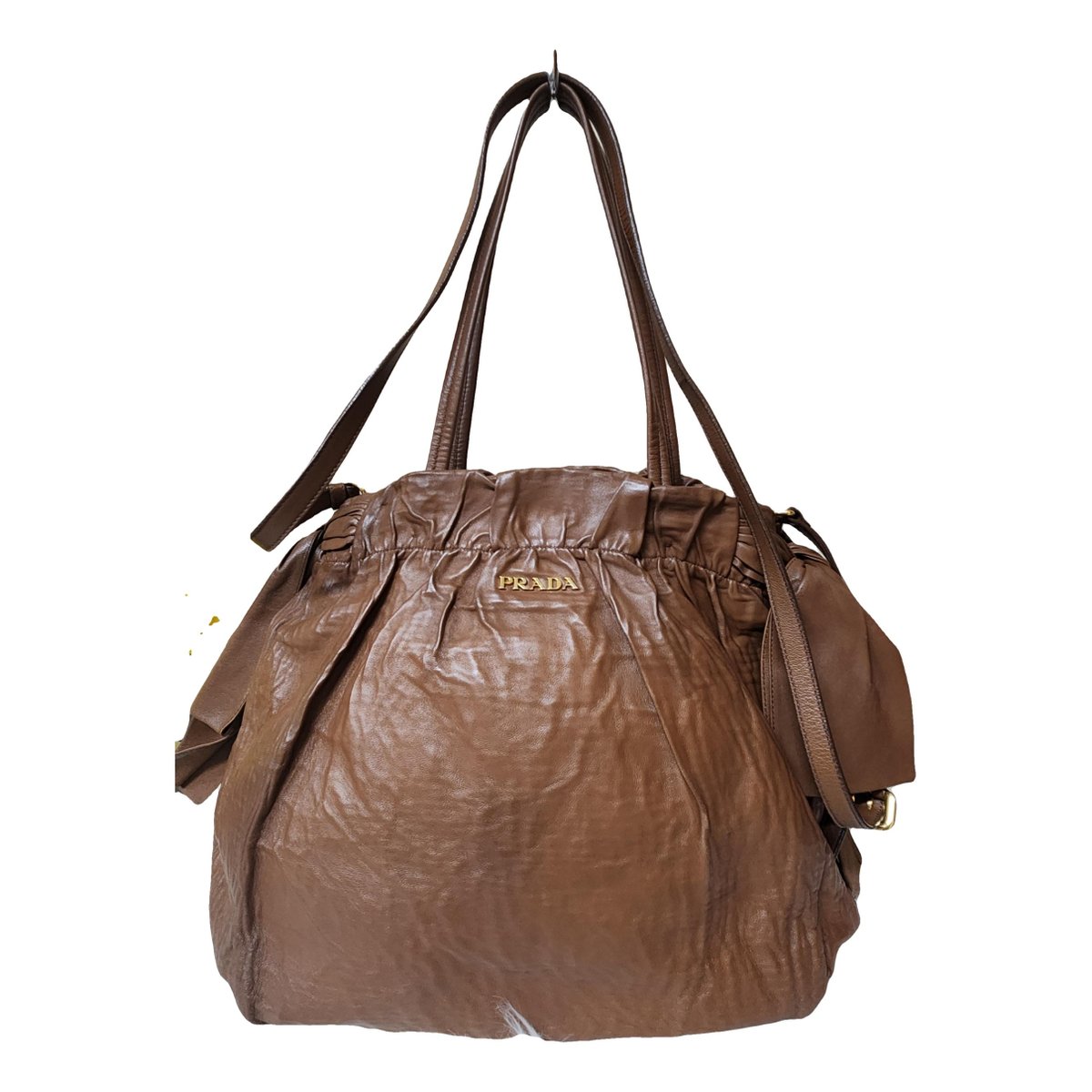 Bibliothèque leather handbag