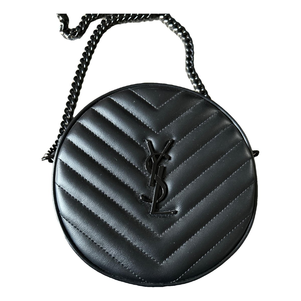 Vinyle leather crossbody bag