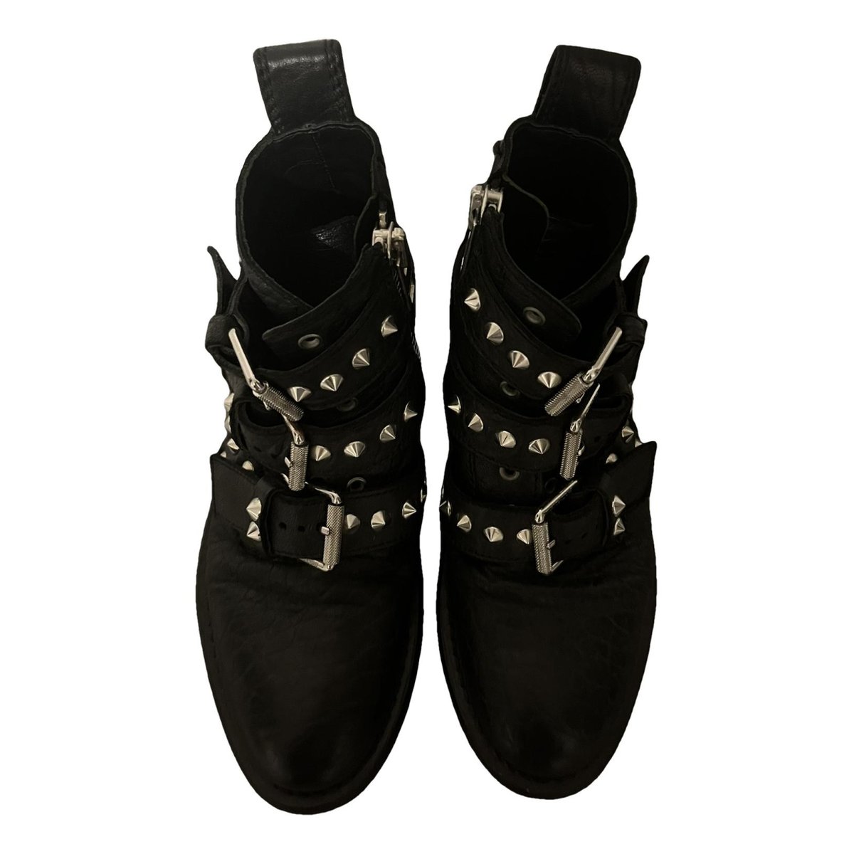 Laureen Spikes leather boots