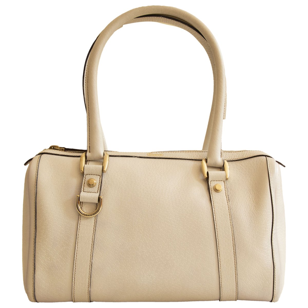 D-Ring leather handbag