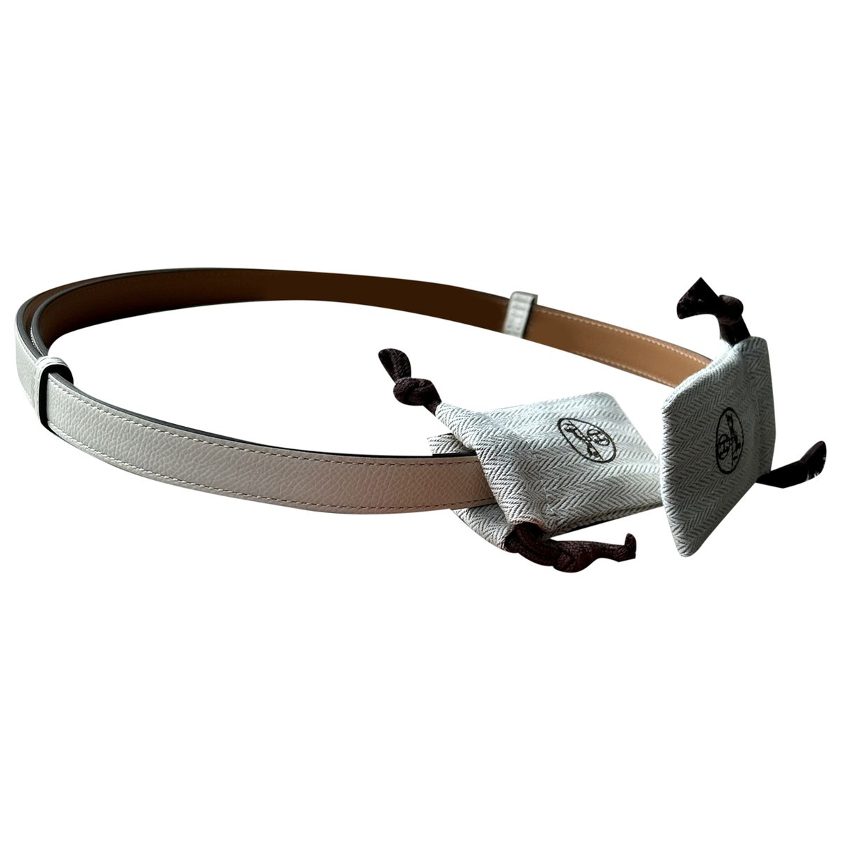 Kelly Pocket leather belt