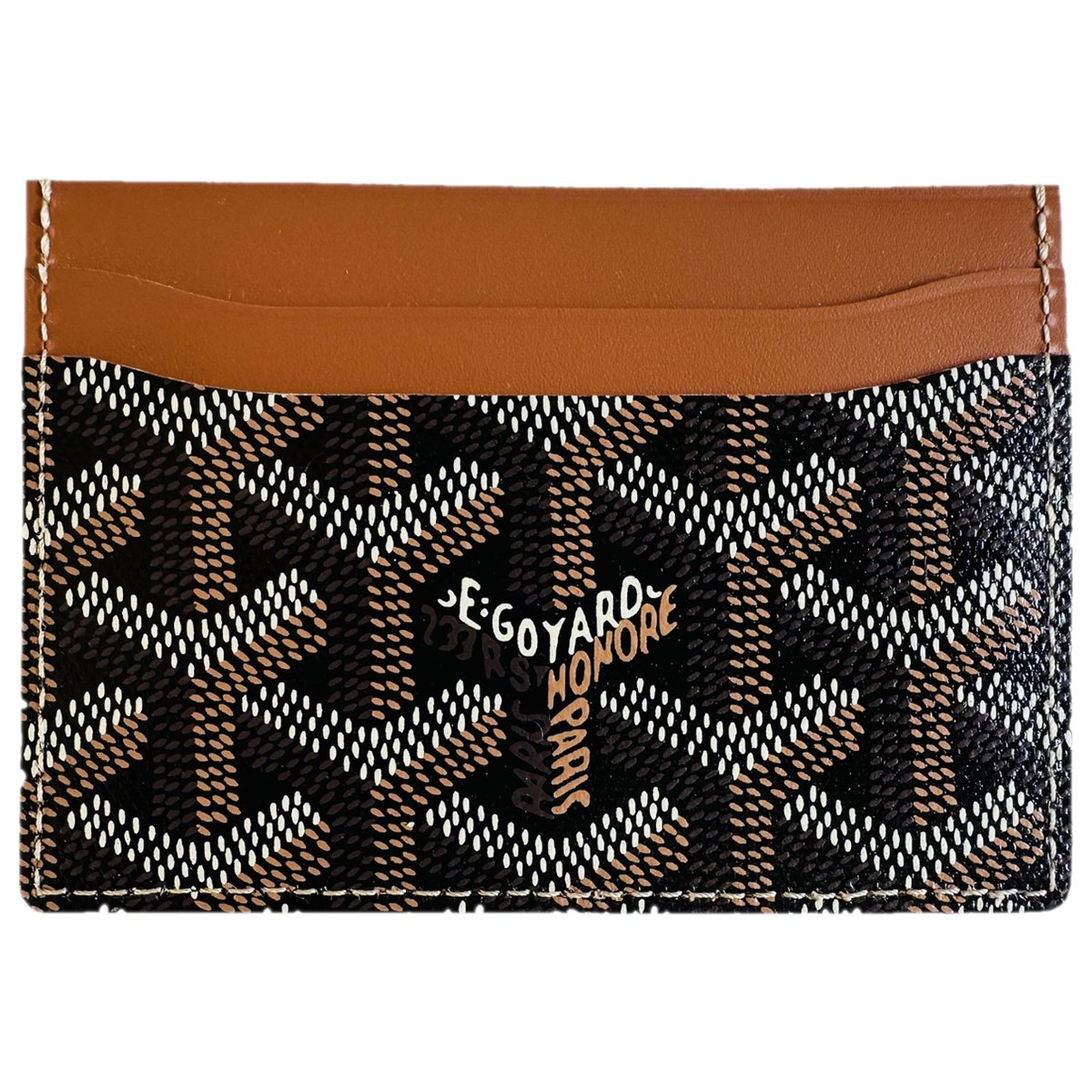 Saint Sulpice leather card wallet