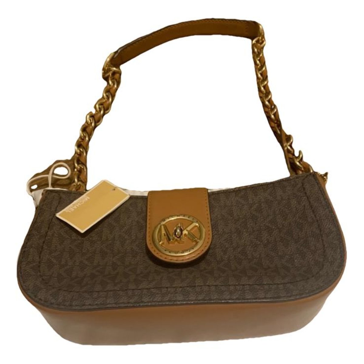 Camden leather clutch bag