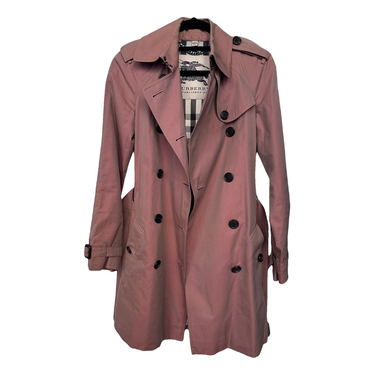 Sandringham linen trench coat