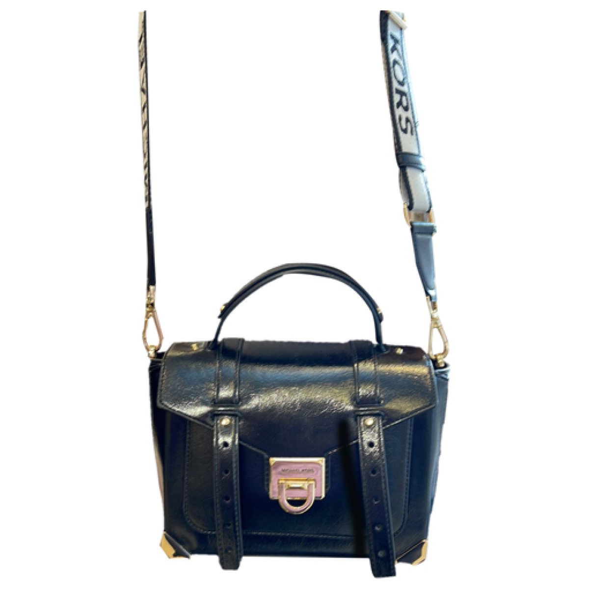 Manhattan vegan leather satchel