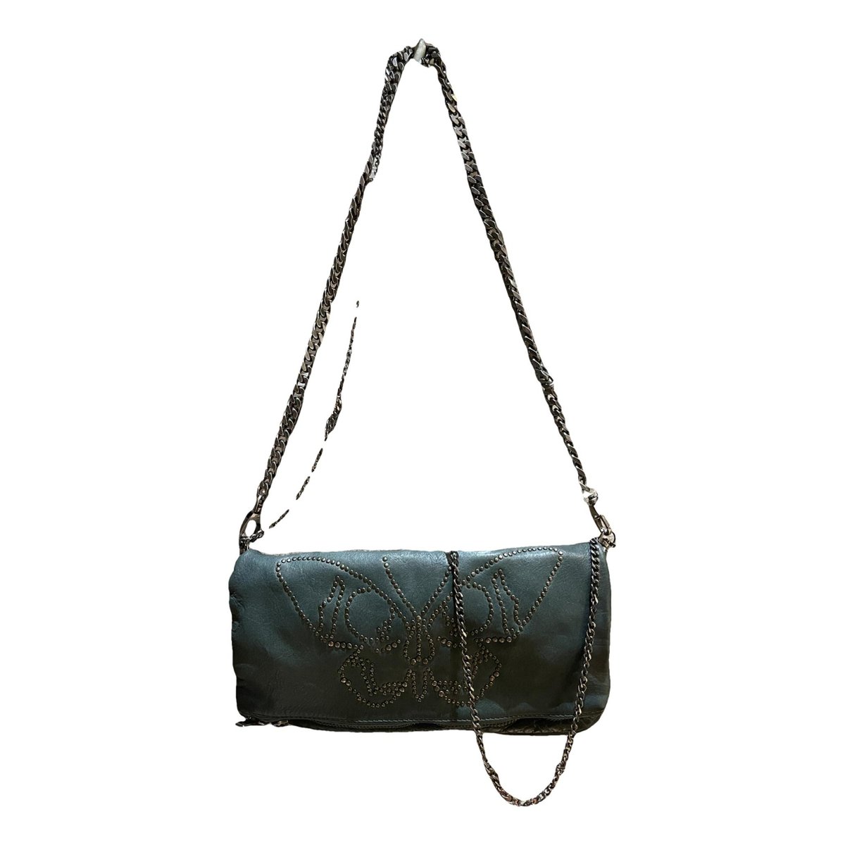 Rock leather crossbody bag