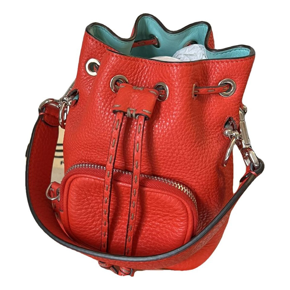Mon Trésor leather crossbody bag